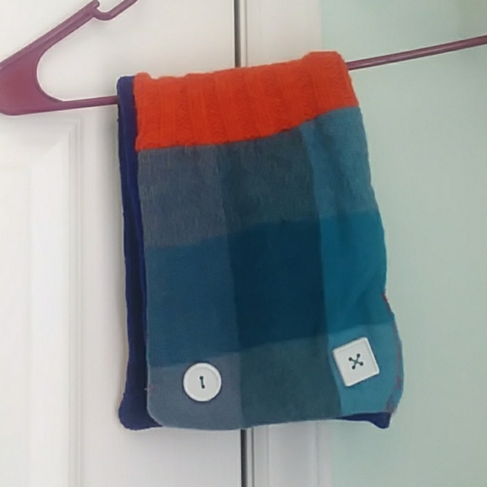 Handmade sweater cowl
